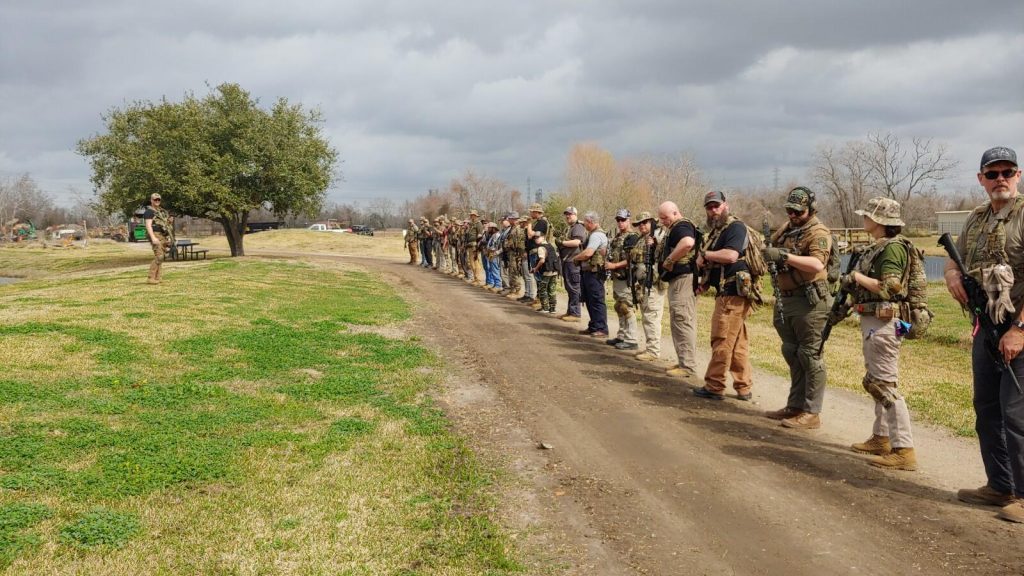 Recruits form up